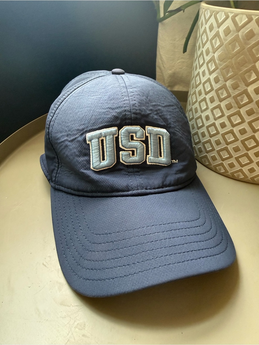 USD Performance Tech Breathable Baseball Hat Cap San Diego Embroidered College